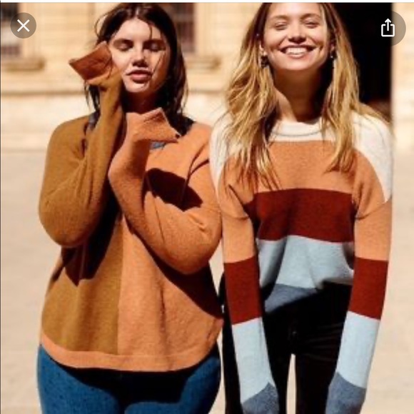 Madewell Crofton Striped Pullover Sweater - Picture 6 of 7